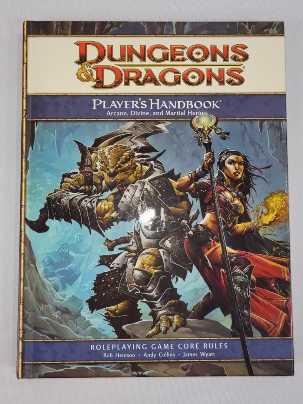 D&D Dungeons & Dragons 4th Edition Player's Handbook RPG Hardcover Game Manual
